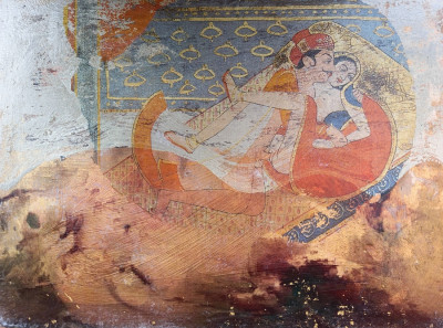 various materials on wood, 25X35cm, 2020