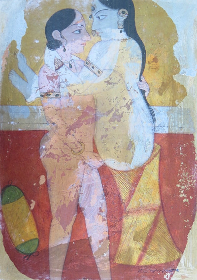 various materials on wood, 25X35cm, 2020