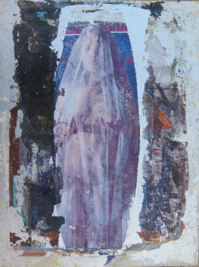 various materials on wood, 35X24 cm, 2020